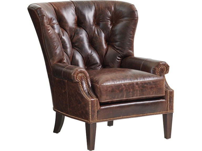 Lexington Living Room Atwater Leather Chair LL7836-11 at Norwood Furniture