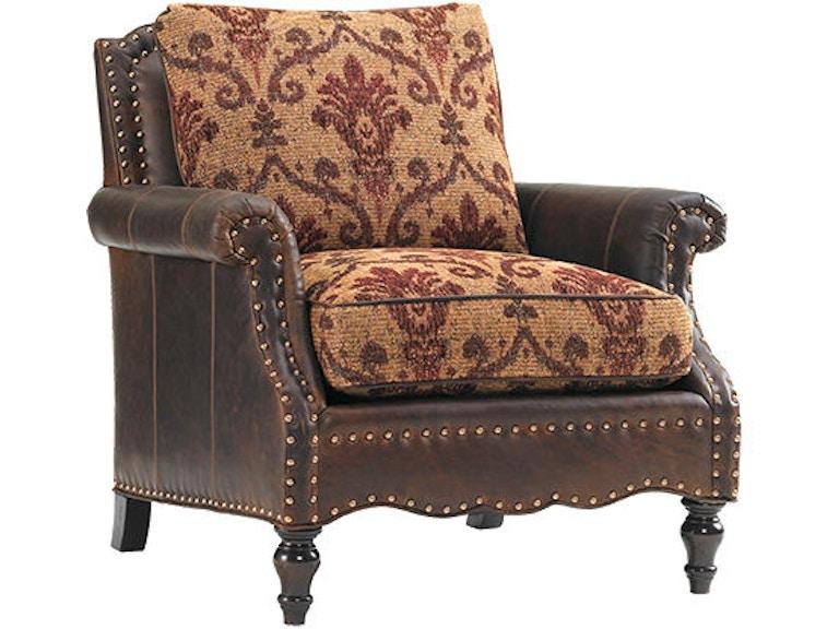 Lexington Living Room Belgrave Leather Chair LL7884-11 at Norwood Furniture