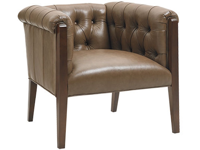 Lexington Living Room Brookville Leather Chair LL7642-11 at Norwood Furniture
