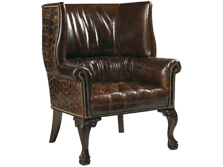 Lexington Living Room Cardiff Leather Chair LL7531-11 at Norwood Furniture