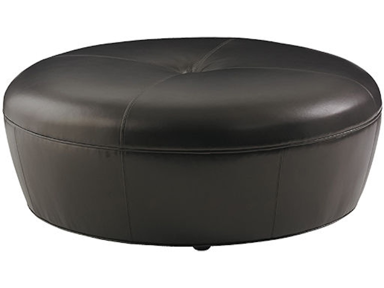 Lexington Living Room Claudia Cocktail Ottoman - Leather LL7493-44 at Norwood Furniture