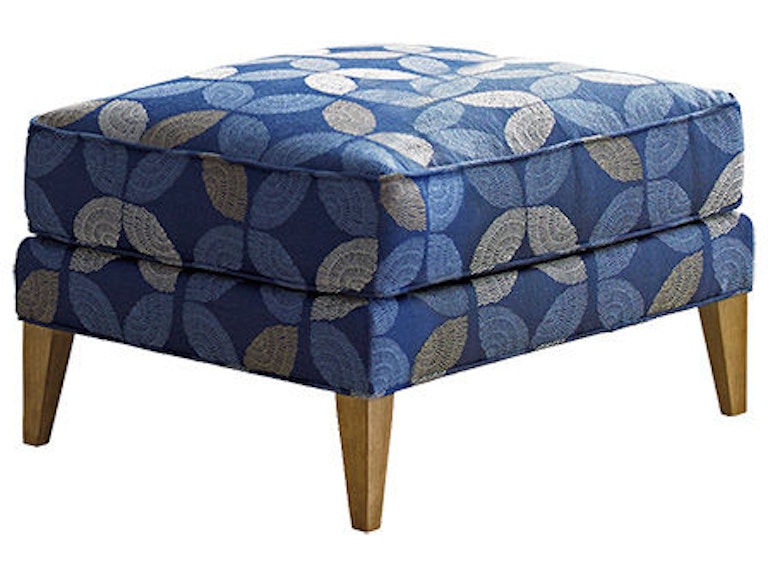 Lexington Living Room Coconut Grove Ottoman 7287-44 at Norwood Furniture