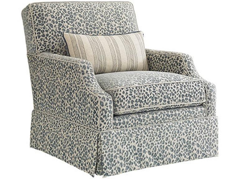 Lexington Living Room Courtney Swivel Chair 7108-11SW at Norwood Furniture