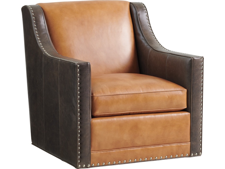 Lexington Living Room Hayward Leather Chair LL7713-11 at Norwood Furniture