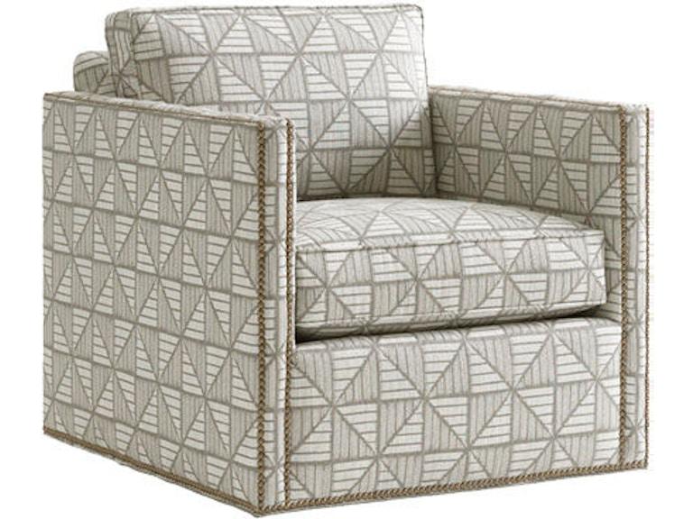 Lexington Living Room Hinsdale Swivel Chair 7607-11SW at Norwood Furniture
