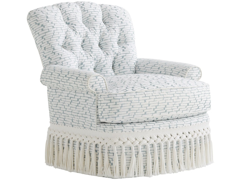 Lexington Living Room Kempton Swivel Chair 7627-11SW at Norwood Furniture