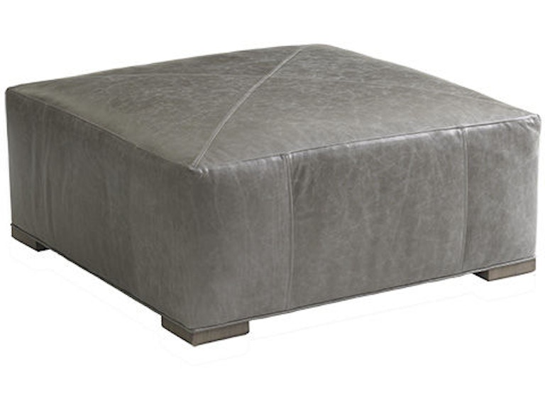 Lexington Living Room Melina Leather Cocktail Ottoman LL7925-44 at Norwood Furniture