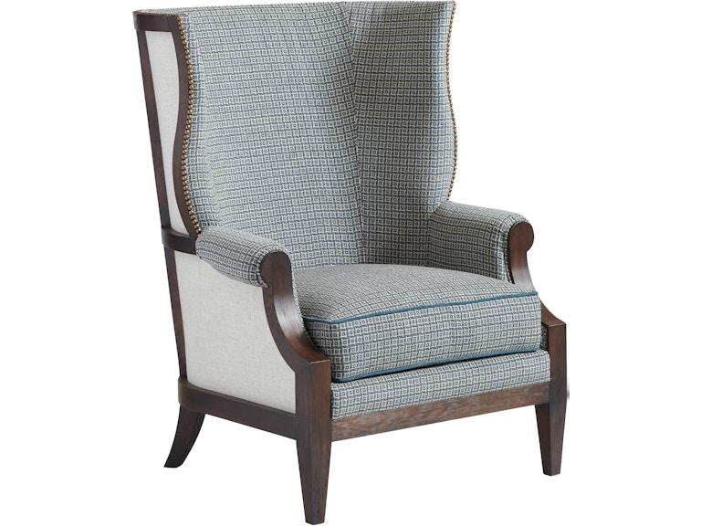 Lexington Living Room Merced Wing Chair 7234-11 at Norwood Furniture