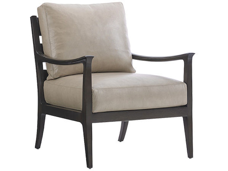 Lexington Living Room Miramar Chair - Leather LL1771-11 at Norwood Furniture