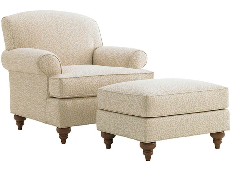 Lexington Living Room Montgomery Tight Back Chair 7586-11 at Norwood Furniture