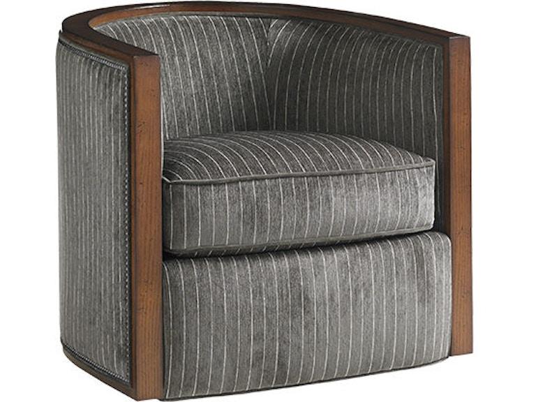 Lexington Living Room Palermo Swivel Chair 7667-11SW at Norwood Furniture
