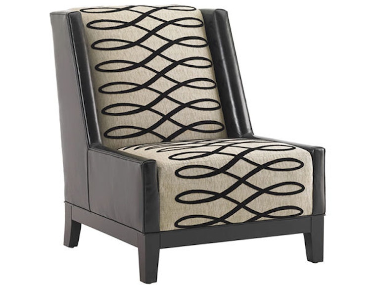Lexington Living Room Pearl Leather Chair LL7304-11 at Norwood Furniture