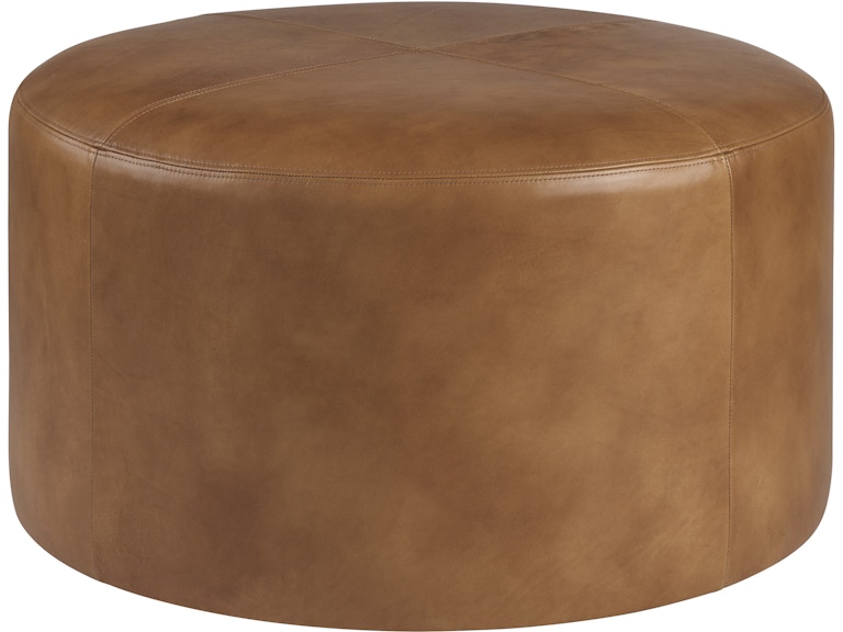 Lexington Living Room Rendova Leather Ottoman LL7292-44 at Norwood Furniture