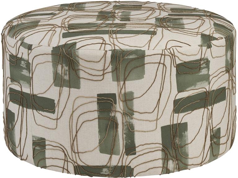 Lexington Living Room Rendova Ottoman 7292-44 at Norwood Furniture