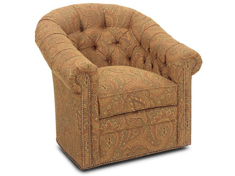 Lexington Living Room Robinson Swivel Chair 7559-11SW at Norwood Furniture