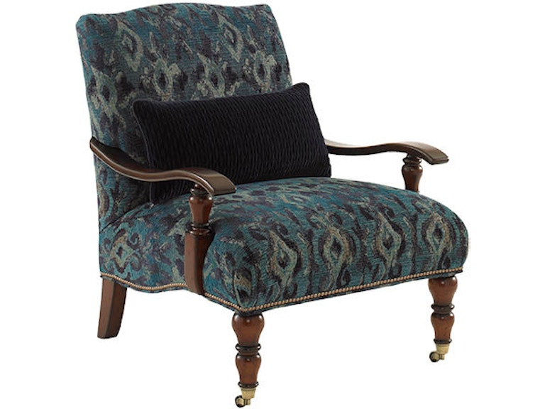 Lexington Living Room San Carlos Leather Chair LL1667-11 at Norwood Furniture