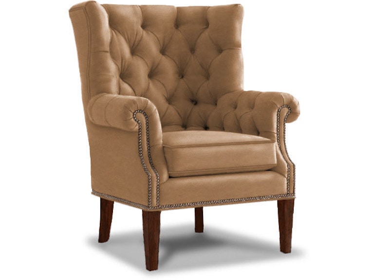 Lexington Living Room Suffolk Tufted Back Leather Chair LL7986-11 at Norwood Furniture
