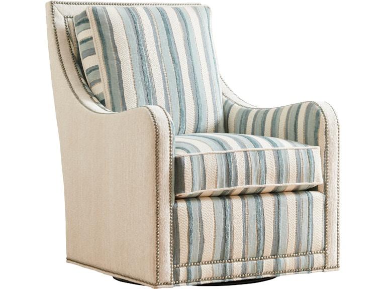 Lexington Living Room Tifton Swivel Chair 8302-11SW at Norwood Furniture