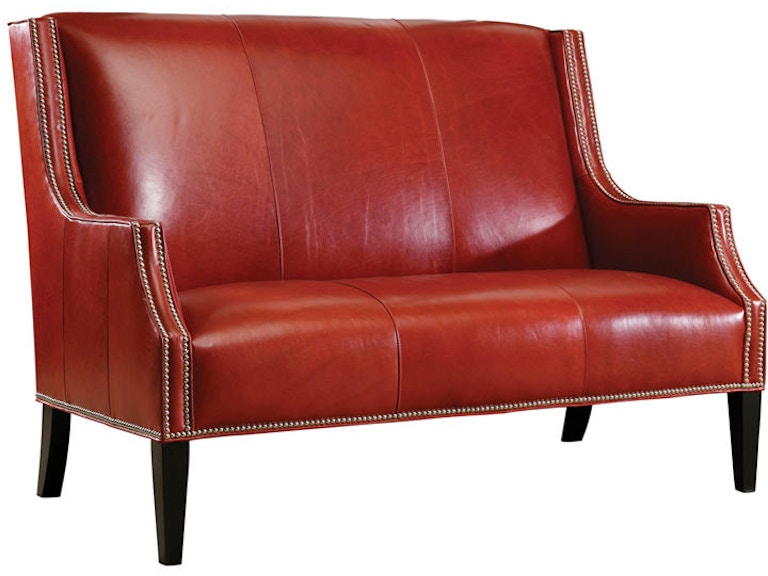 Lexington Living Room Turino Leather Settee LL7841-23 at Norwood Furniture