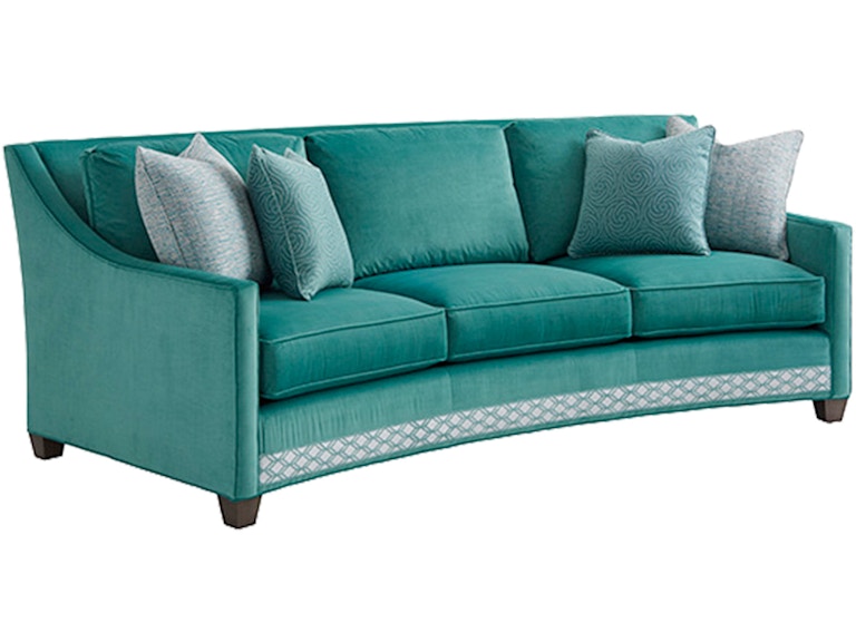 Lexington Living Room Valenza Curved Sofa 7931-33 at Norwood Furniture