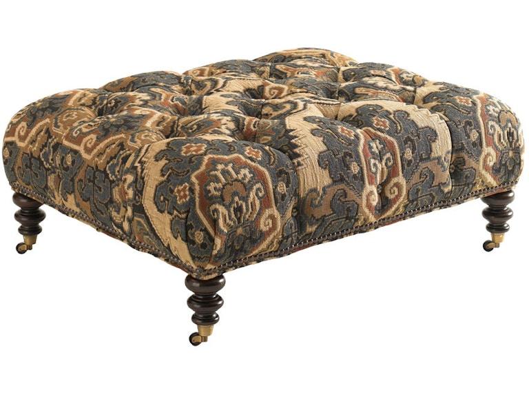 Lexington Living Room Victoria Cocktail Ottoman 7120-44 at Norwood Furniture