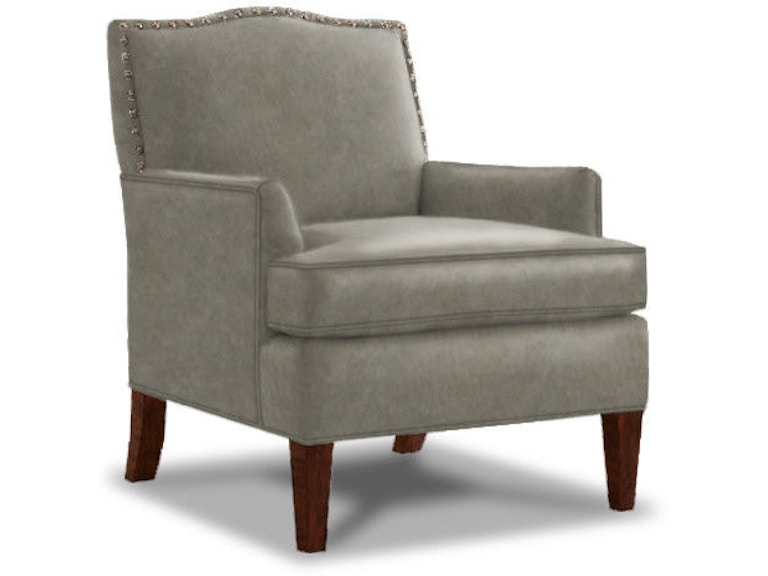 Lexington Living Room Walton Tight Back Leather Chair LL7982-11 at Norwood Furniture