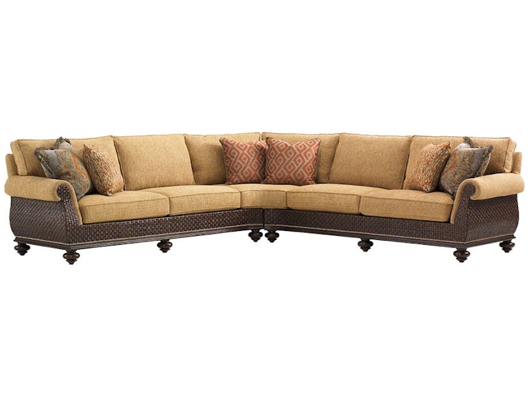 Lexington Living Room Westbury Sectional 1768-Sectional at Norwood Furniture