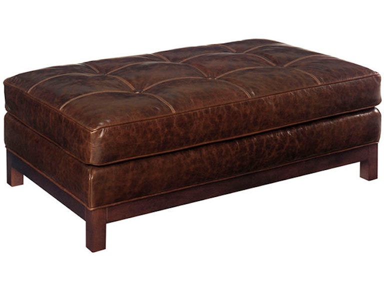 Lexington Living Room Westin Leather Cocktail Ottoman LL7897-44 at Norwood Furniture
