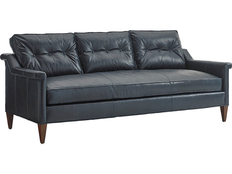 Lexington Living Room Whitehall Sofa Leather LL7780-33 at Norwood Furniture