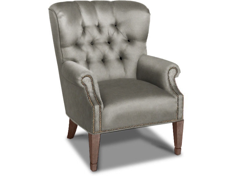 Lexington Living Room Wilton Leather Wing Chair LL7612-11 at Norwood Furniture