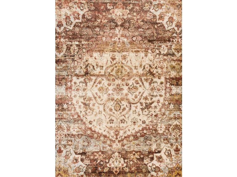Loloi Area Rugs Anastasia Rug AF-06 Rust/Ivory at Norwood Furniture