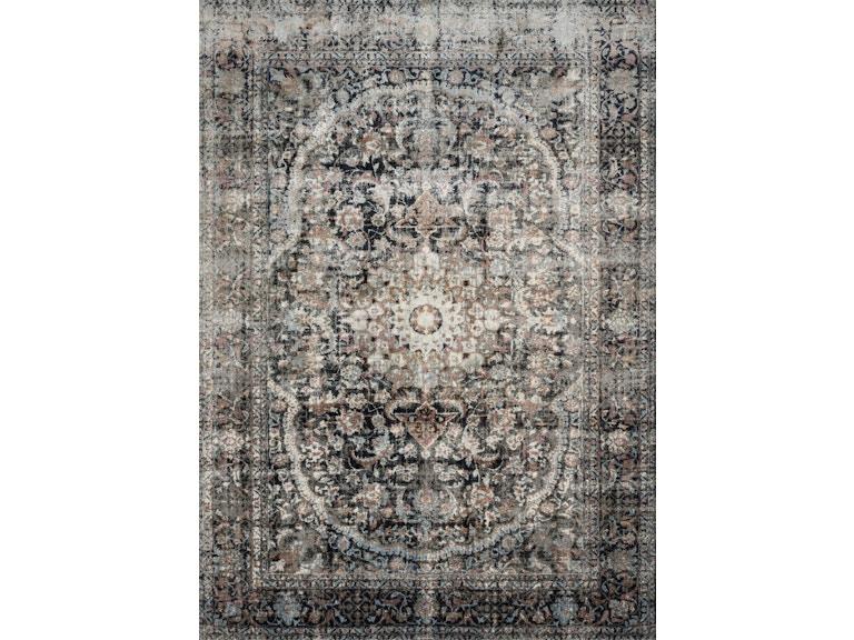 Loloi Area Rugs Anastasia Rug AF-24 Charcoal/Sunset at Norwood Furniture
