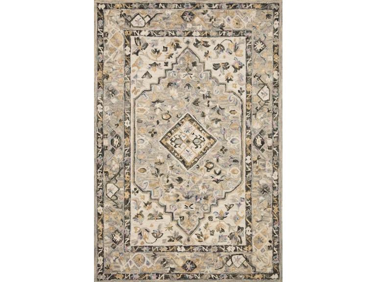 Loloi Area Rugs Beatty Rug BEA-01 Grey/Ivory at Norwood Furniture