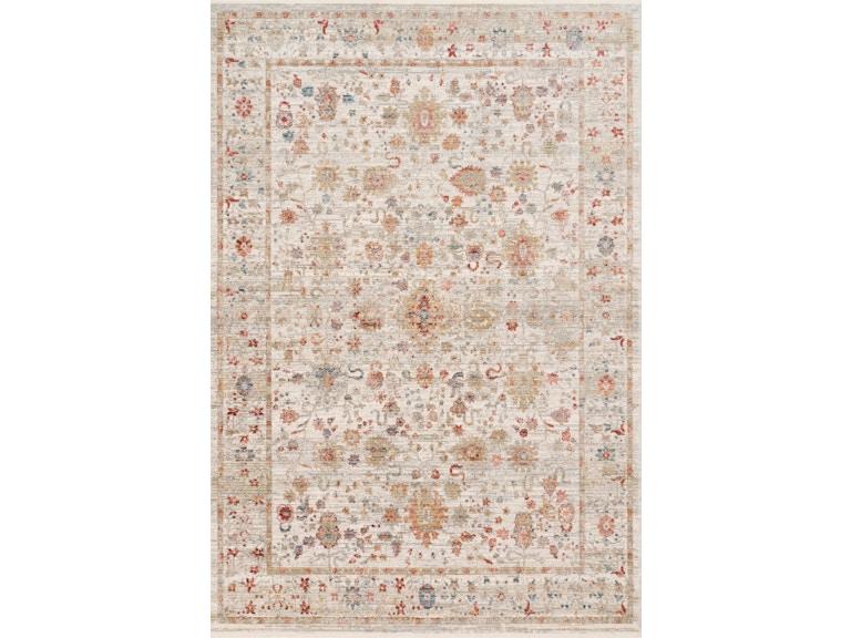 Loloi Area Rugs Claire Rug CLE-05 Ivory/Multi at Norwood Furniture