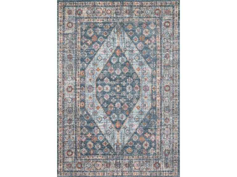 Loloi Area Rugs Clara Rug CLA-02 Blue/Light Blue at Norwood Furniture