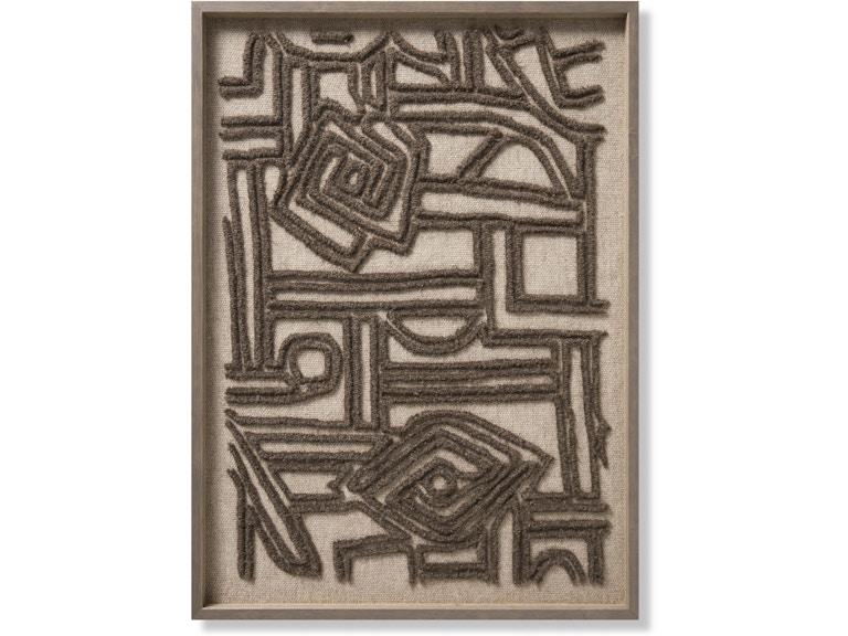 Loloi Art ALLEGORY 3'4" X 2'5" WALL ART AW0382ALLEGBRIVZ508 at Norwood Furniture