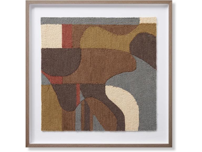 Loloi Art AWESTRUCK 3'4" X 3'4" WALL ART AW0321AWESXMLBBA056 at Norwood Furniture