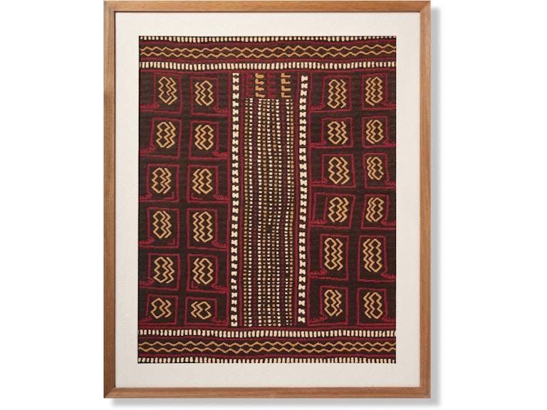 Loloi Art BASSA 4'8" X 3'10" WALL ART AW0252BASSABUIVZ242 at Norwood Furniture