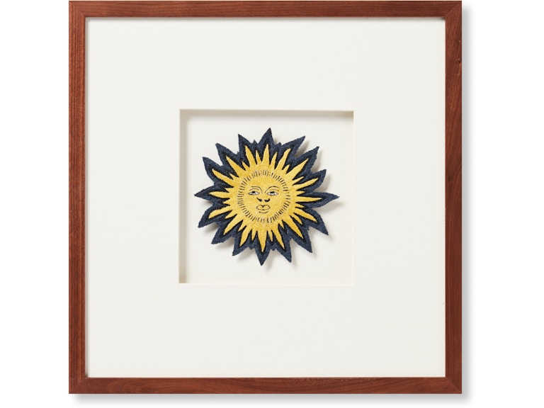 Loloi Art BEAMS PATCH 1'4" X 1'4" WALL ART AW0265BEAMSYEBEA009 at Norwood Furniture