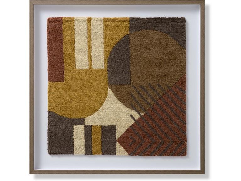 Loloi Art BESTIE 3'4" X 3'4" WALL ART AW0320BESTXMLGRA056 at Norwood Furniture