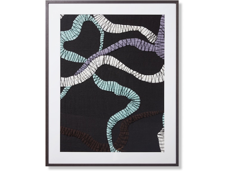 Loloi Art BLOGGER 3'4" X 4'2" WALL ART AW0342BLOGXBLBBZ305 at Norwood Furniture