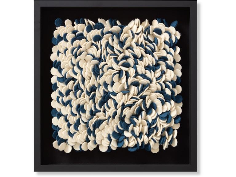Loloi Art BLUE SALTER 2' X 2' WALL ART AW0241BBSLTBB00A029 at Norwood Furniture