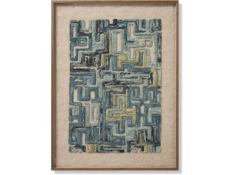 Loloi Art BOTS 4'4" X 3'3" WALL ART AW0387BOTSXGRBBZ509 at Norwood Furniture