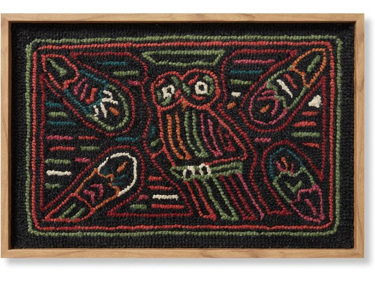 Loloi Art BUHO 2'2" X 1'6" WALL ART AW0400BUHOXMLBLZ436 at Norwood Furniture