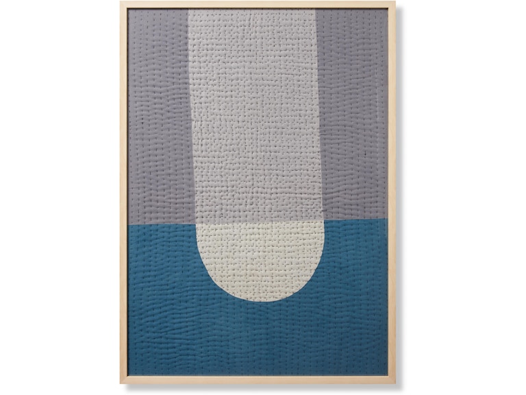 Loloi Art BULLET POINT 3'4" X 4'8" WALL ART AW0333BULLXBBGYZ363 at Norwood Furniture