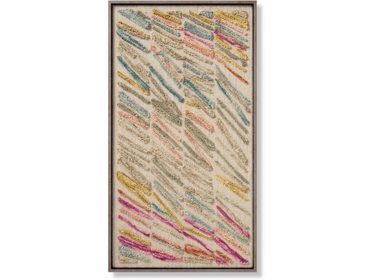 Loloi Art CARRIED AWAY 4'4" X 2'4" WALL ART AW0378CARRIBEMLZ146 at Norwood Furniture