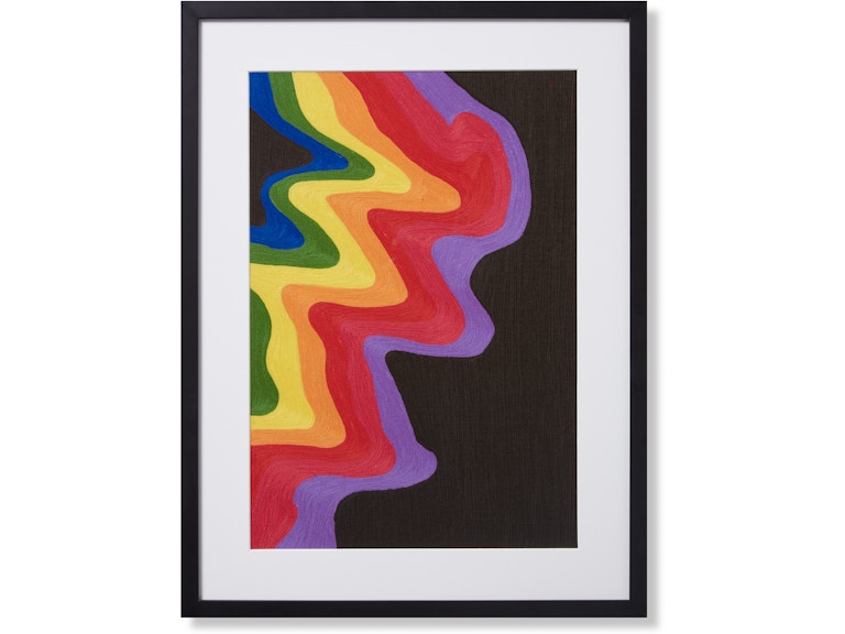 Loloi Art CELEBRATION 2'5" X 1'10" WALL ART AW0364CELEBMLBLZ455 at Norwood Furniture