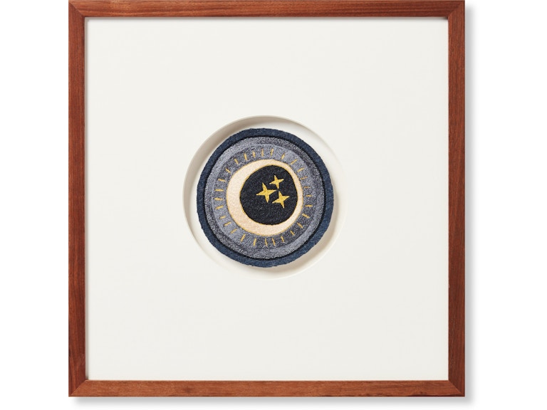 Loloi Art CELESTIAL PATCH 1'4" X 1'4" WALL ART AW0266CELSTBBIVA009 at Norwood Furniture