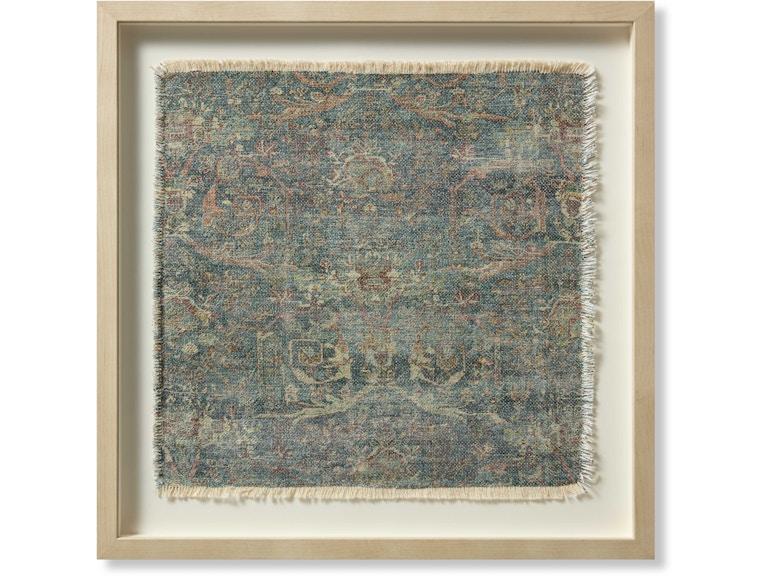 Loloi Art CHARLESTON 2'2" X 2'2" WALL ART AW0404CHARLGRBEA035 at Norwood Furniture