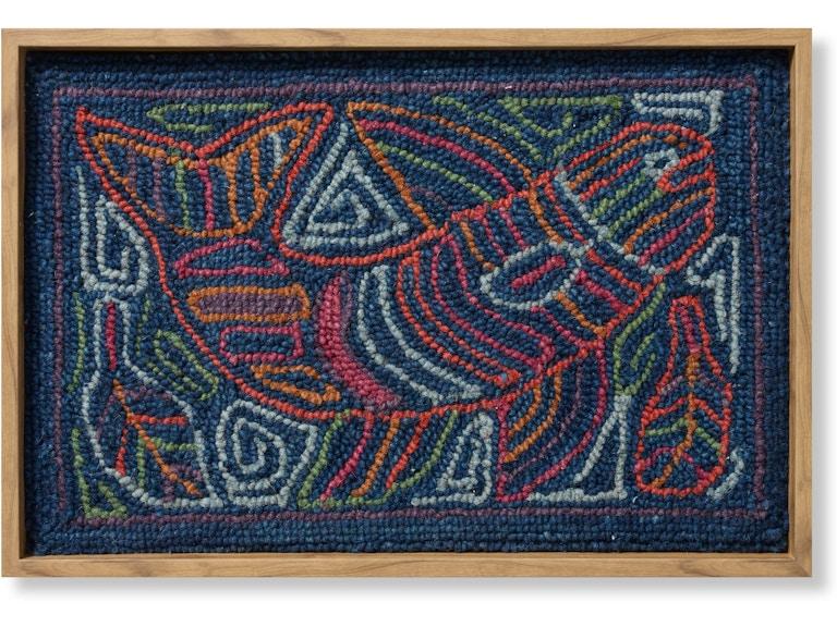 Loloi Art CHOLON 2'2" X 1'6" WALL ART AW0400CHOLOBLMLZ436 at Norwood Furniture